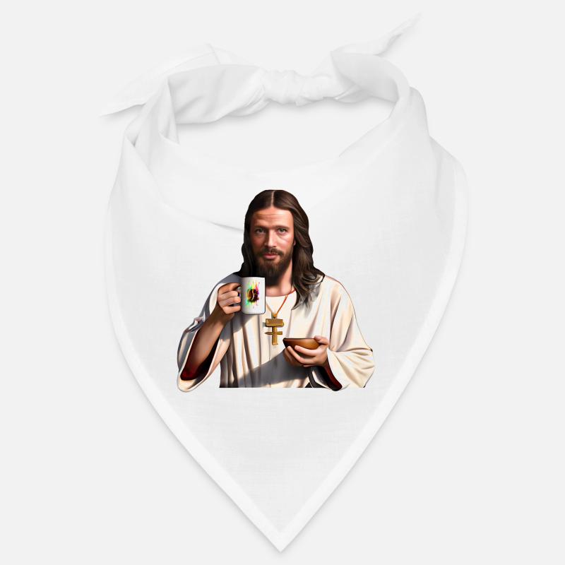 Jesus mochte Kaffee Bandana