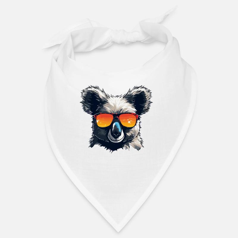 Koala mit Sonnenbrille Bandana