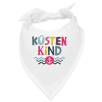 Küstenkind - Bandana - Weiß - Vorne