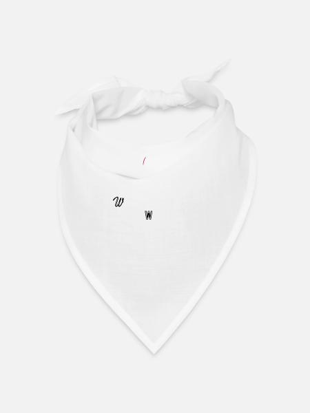 airplane - Bandana - white