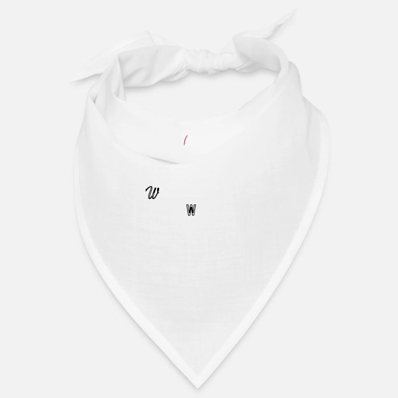 airplane - Bandana - Weiß