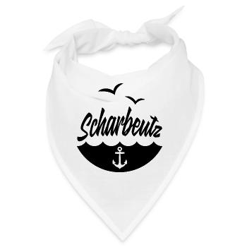 SCHARBEUTZ OSTSEE KÜSTE - Bandana - Weiß - Vorne