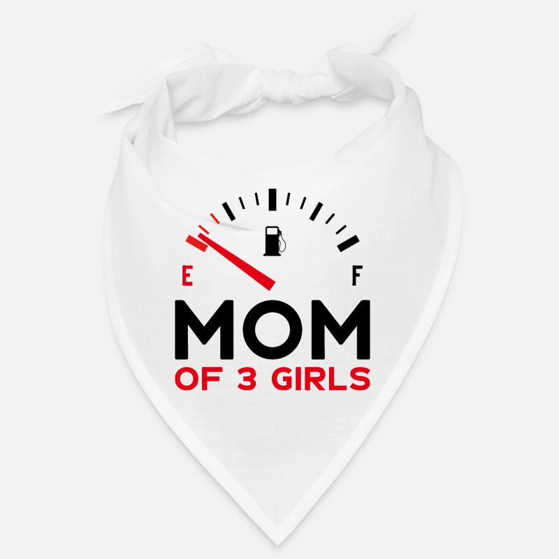 MAMAN DE 3 FILLES Bandana
