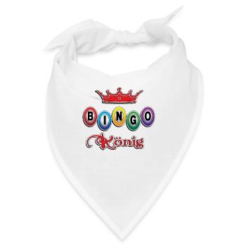 bingo t-shirt koenig Bingo tshirt - Bandana - Weiß - Vorne