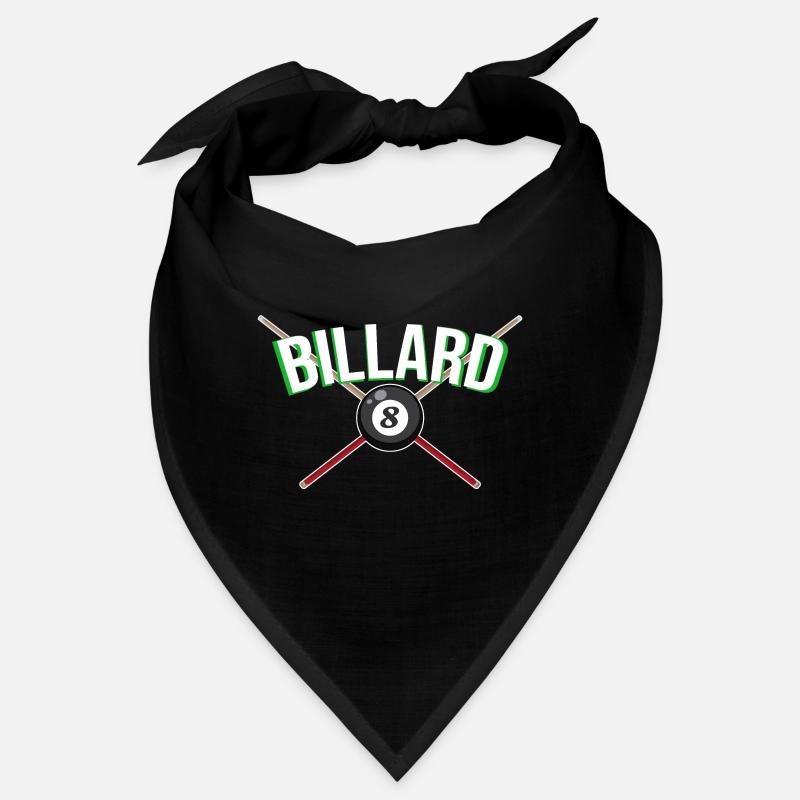 Billard Koe Billardkugel Bandana