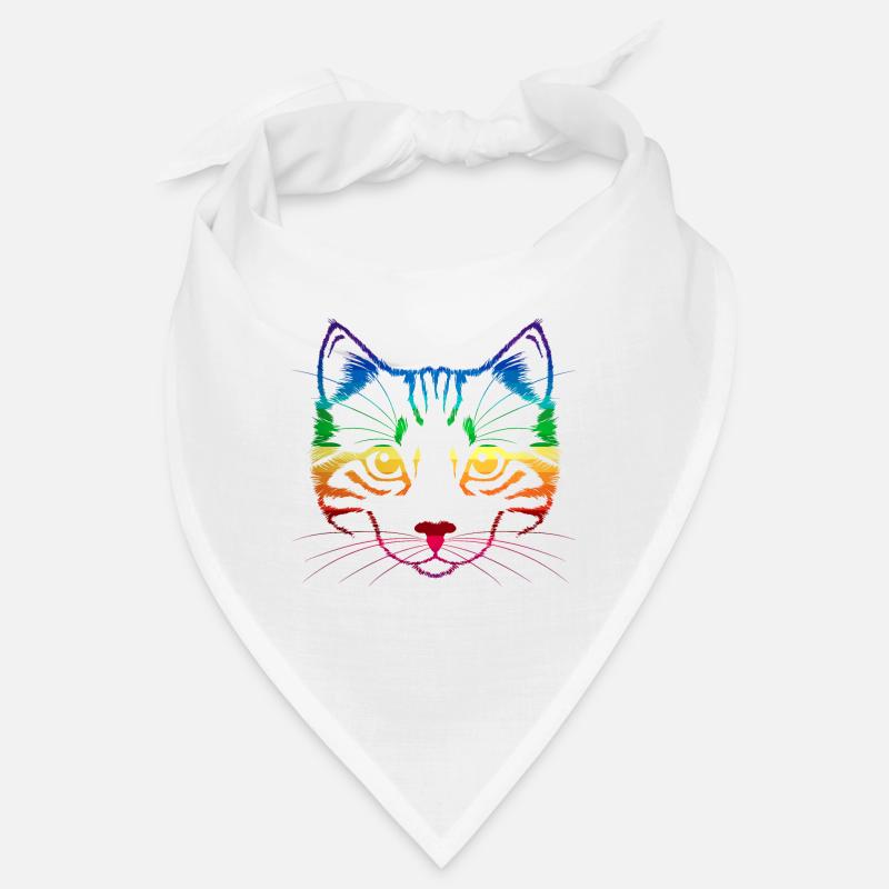 Chat arc-en-ciel LGBT Bandana