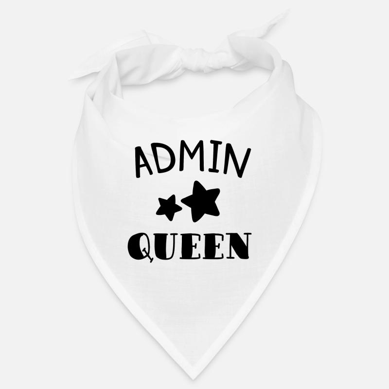 Admin Queen Programmierer Geschenk Bandana