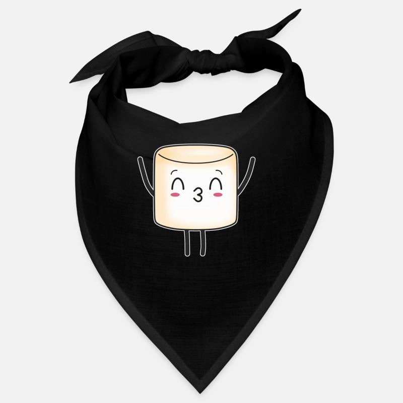 Marshmallow Marshmallows Sweet Candy Enfants Bandana