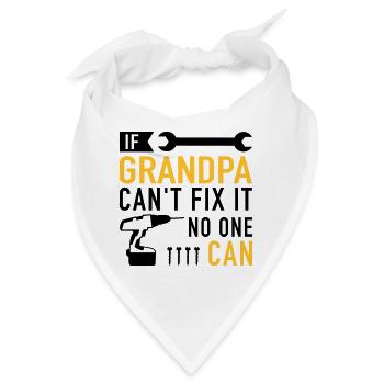 Opa - Bandana - Weiß - Vorne