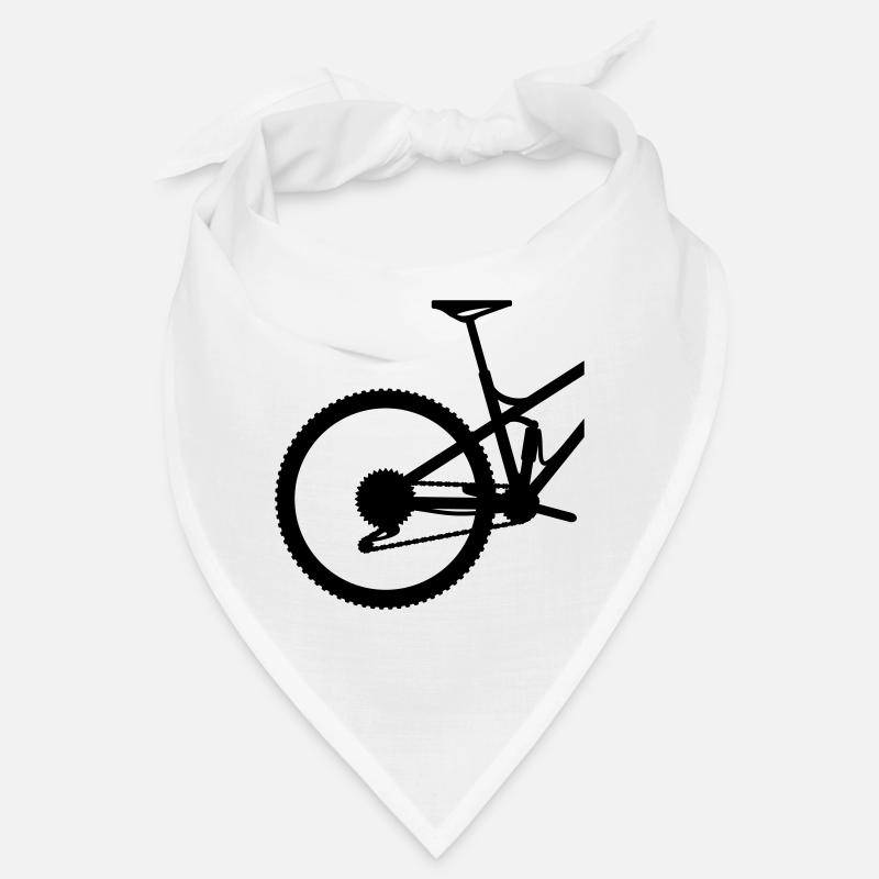 VTT arrière - Bandana - blanc