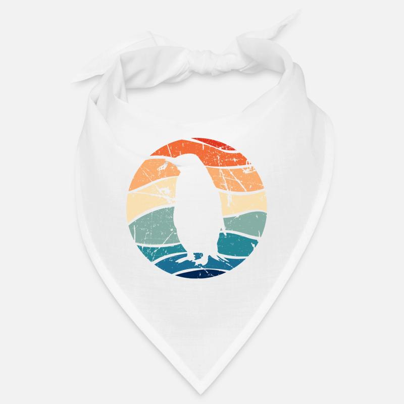 Pinguin Pinguine Tier Eis Vogel Retro Geschenk Bandana
