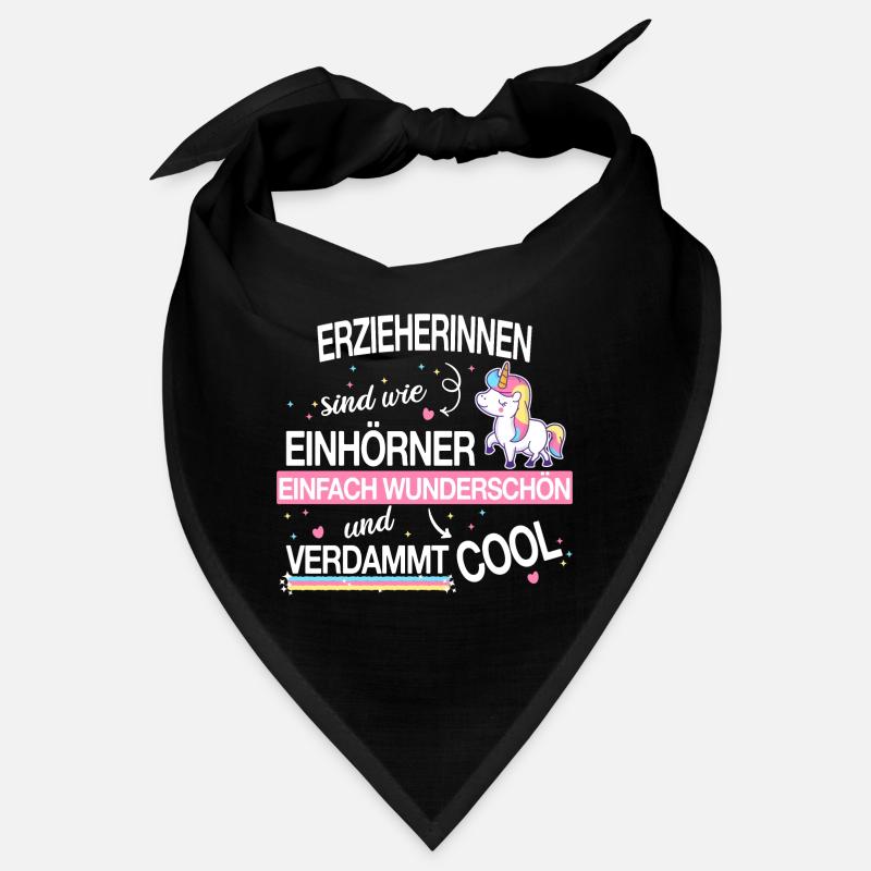 Erzieher Erzieherin Kindergärtnerin Spruch Beruf Bandana