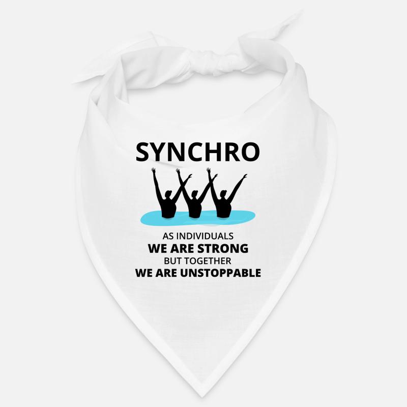 Synchro Schwimmer Synchronschwimmen Team Bandana