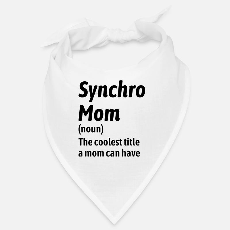 Synchro Swim Maman Nageuse Nageuse Synchronisée Bandana
