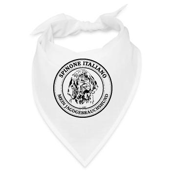 SPINONE ITALIANO Jagdgebrauchshund Hunde Hund - Bandana - Weiß - Vorne