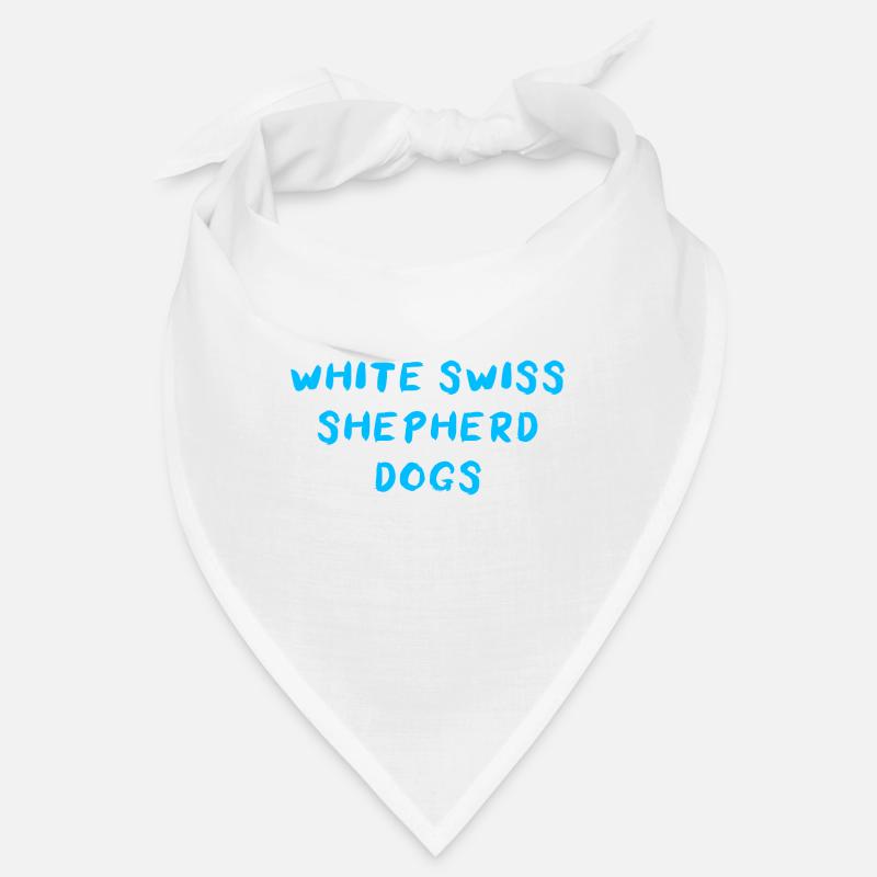 Chien de berger suisse blanc Bandana