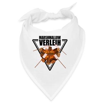 Marshmallow Verleih - Bandana - Weiß - Vorne