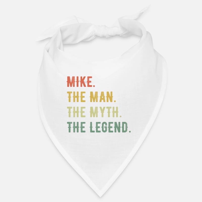 Michael Mike First Name Short Form Man Myth Legend Bandana