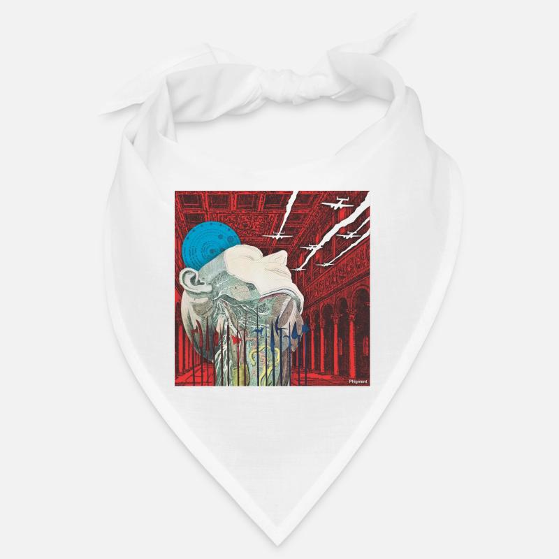 HEAD SPACE - COLLAGE Bandana