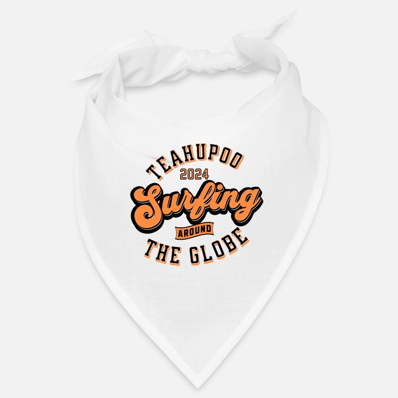Teahupoo surft rund um den Globus Bandana