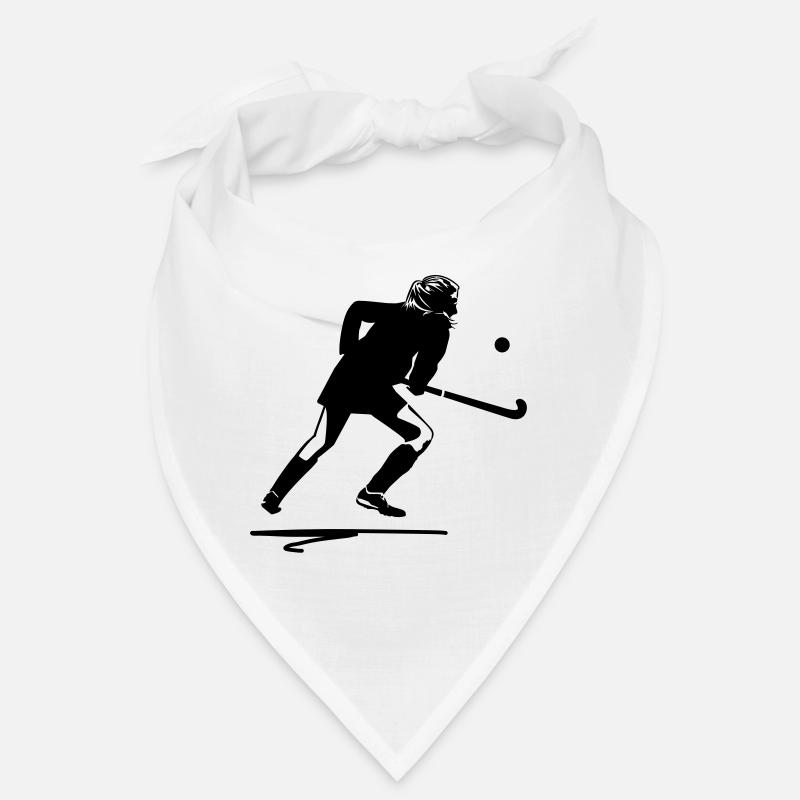 Joueuse de hockey sur le terrain Bandana
