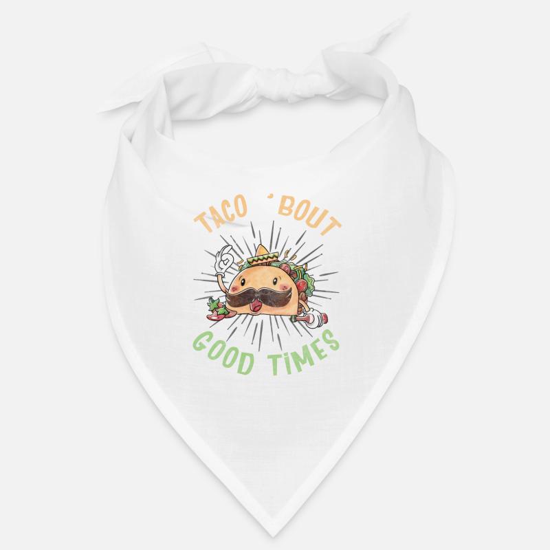 Tacos taco - Bandana - white