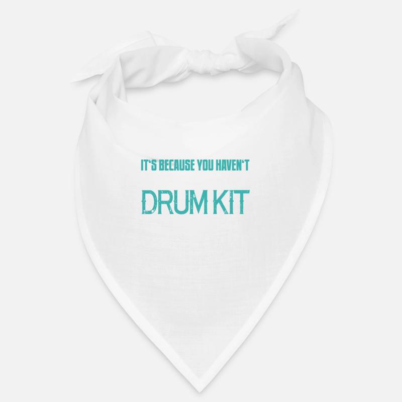 Drummer drummer - Bandana - white