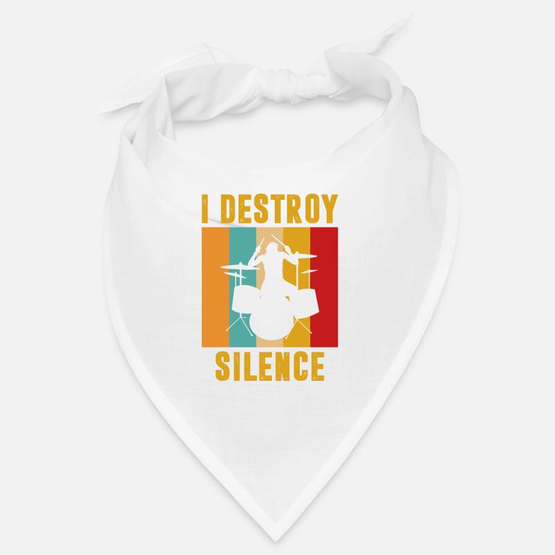 Je détruis le silence Bandana