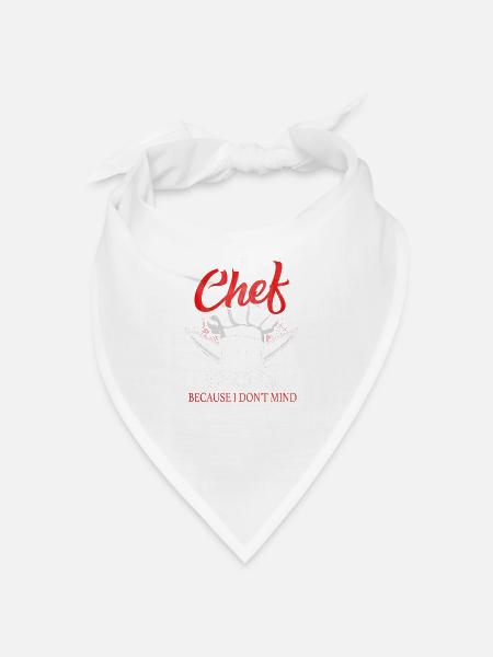 Star chef chef cook - Bandana - white