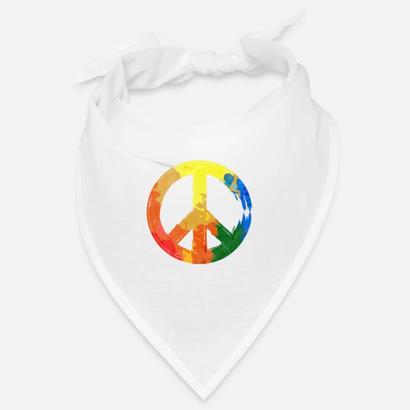 Hippie Hippie Bewegung Friedensbewegung Peace Bandana