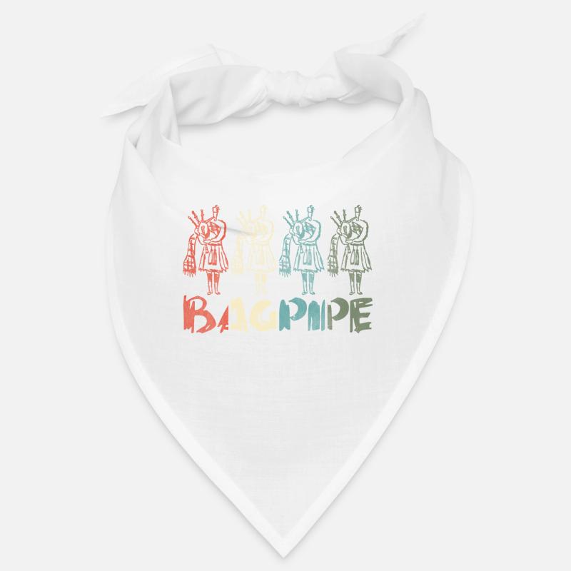 Musicien écossais écossais cornemuse Bandana