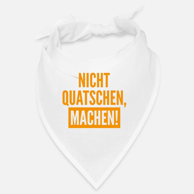 Nicht Quatschen Machen Geschenk Bandana