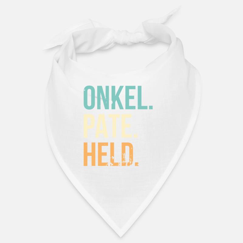 Onkel Pate Held Geschenk Bandana