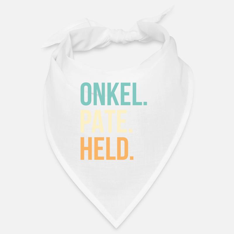 Onkel Pate Held Geschenk Bandana