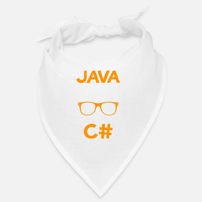 Java Programmer wear glasses C # Programmer Bandana