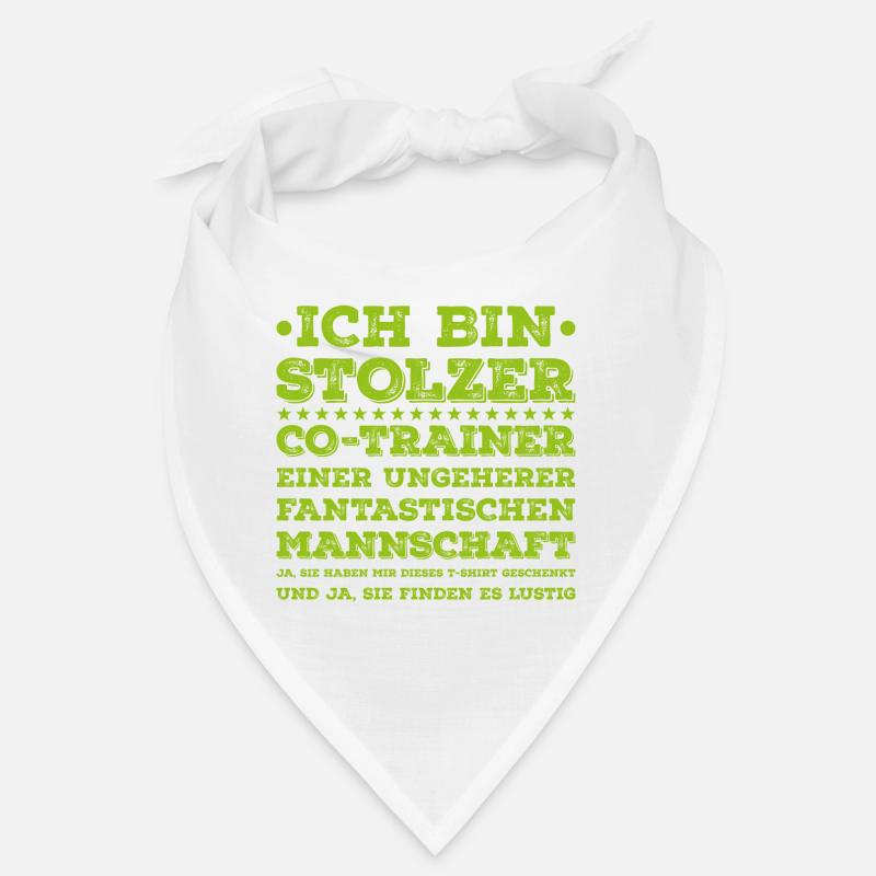 Ich bin Stolzer co-Trainer einer Mannschaft Bandana