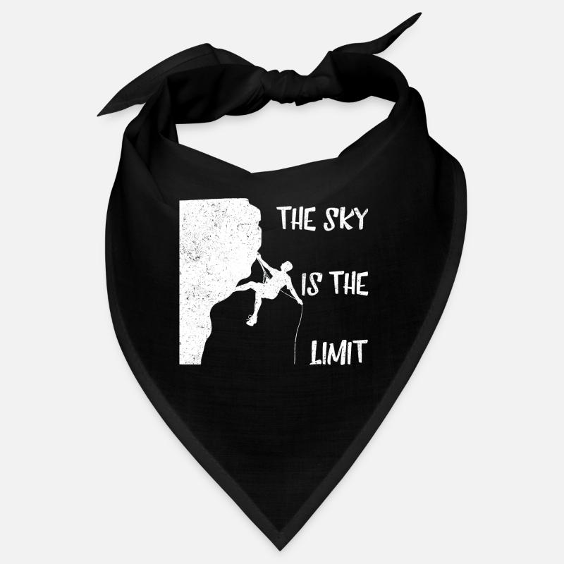 Le ciel est la limite du blanc Bandana