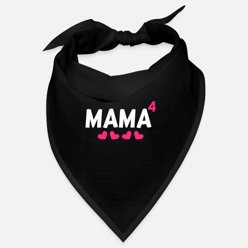 Mama hoch Vier 4 Kinder Bandana
