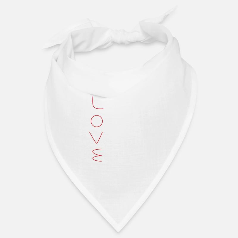 All you need is love math gift - Bandana - white