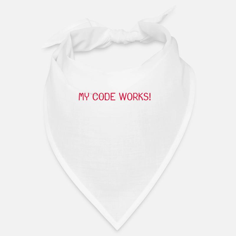 My code works Programmierer Informatiker Bandana