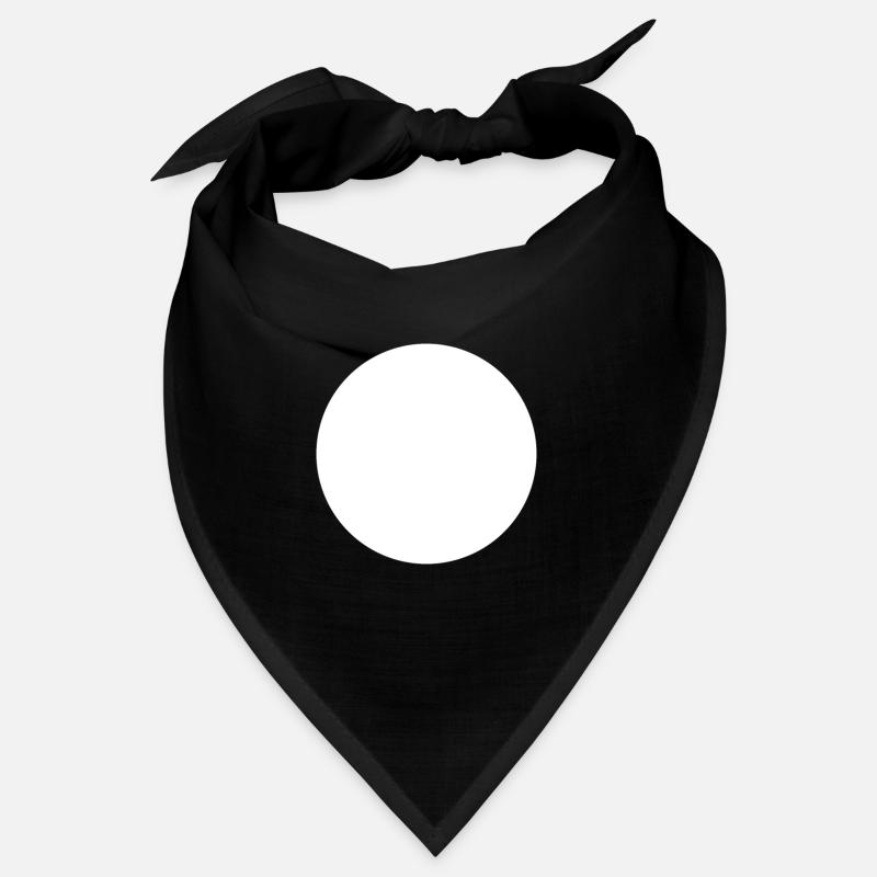 Cercle blanc Bandana