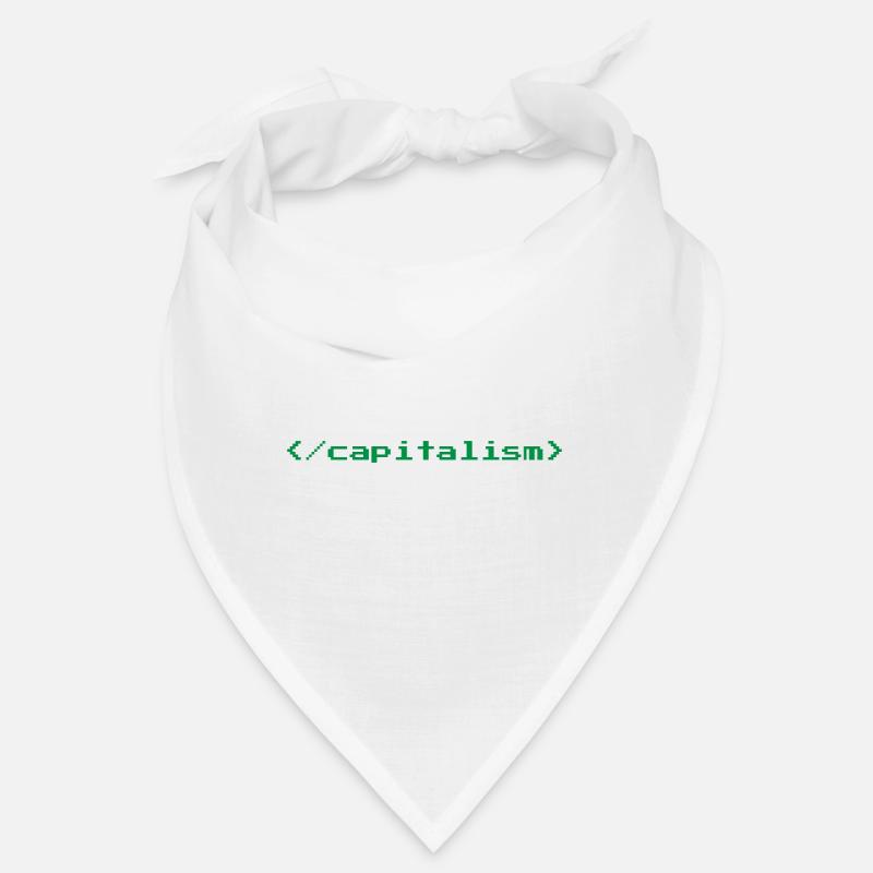 Capitalism nerd geek computer science capitalist Bandana