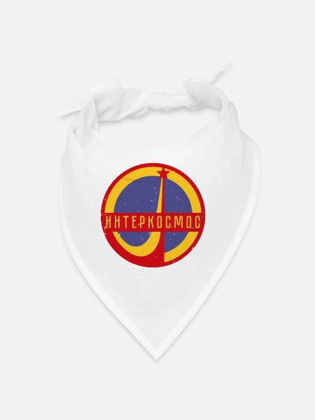 Intercosmos Sputnik espace cadeau URSS - Bandana - blanc