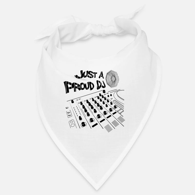nur ein stolzer DJ | Disco Disc Jockey Puls Techno Bandana