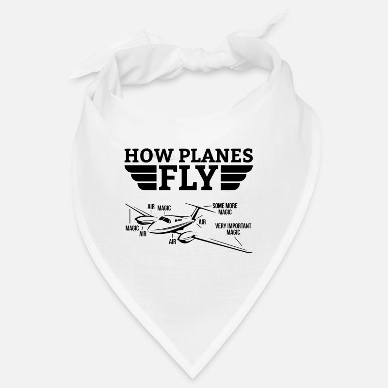 How planes fly gift pilot plane copilot Bandana