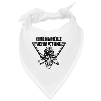 Brennholz Vermietung - Bandana - Weiß - Vorne