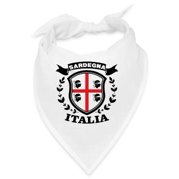 Sardegna Italia Geschenk Sardinien Sarden - Bandana - Weiß - Vorne