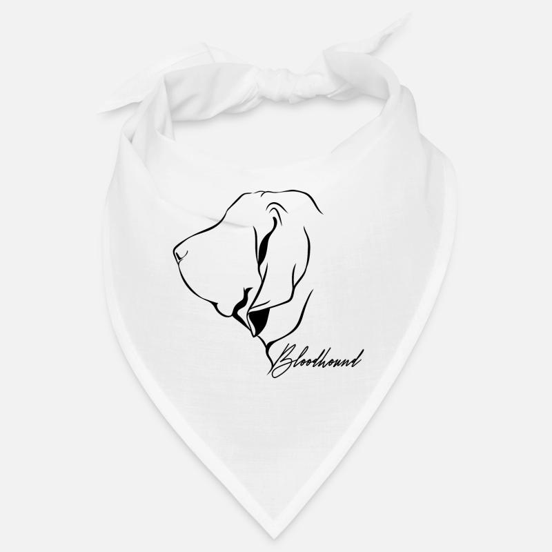 BLOODHOUND Profil Chiens Wilsigns Bandana