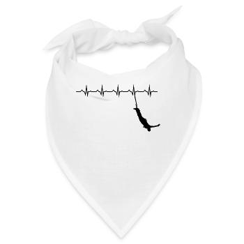 Bungee Jumping Evolution Sport Fun - Bandana - Weiß - Vorne