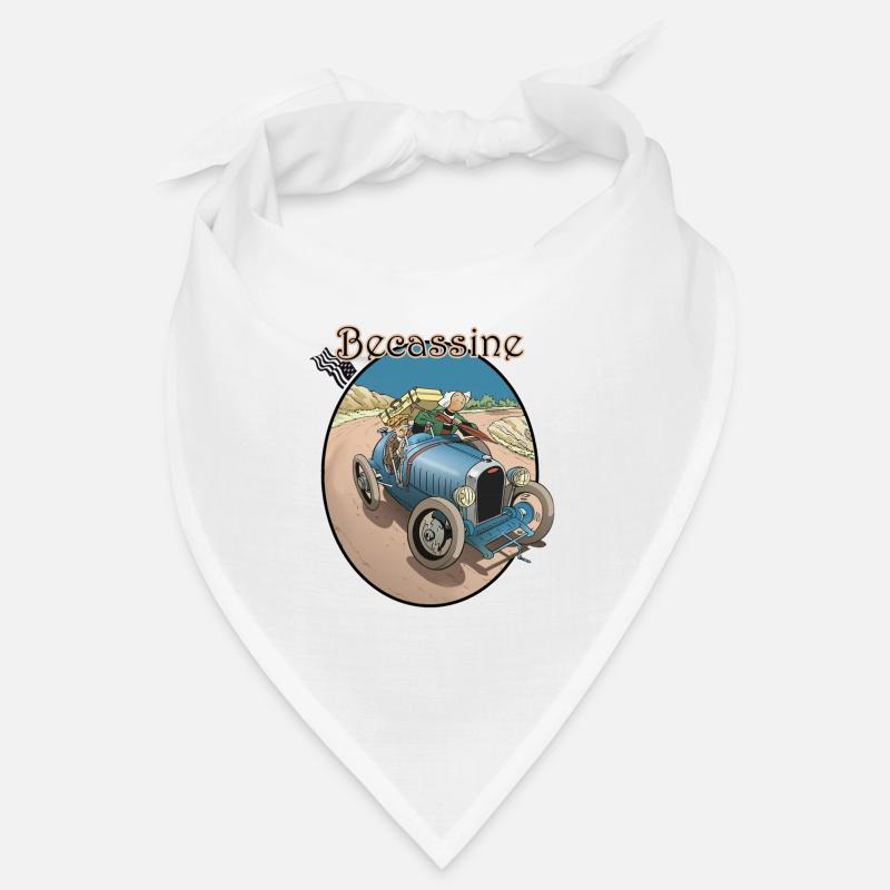Becassine.2 - Bandana - blanc